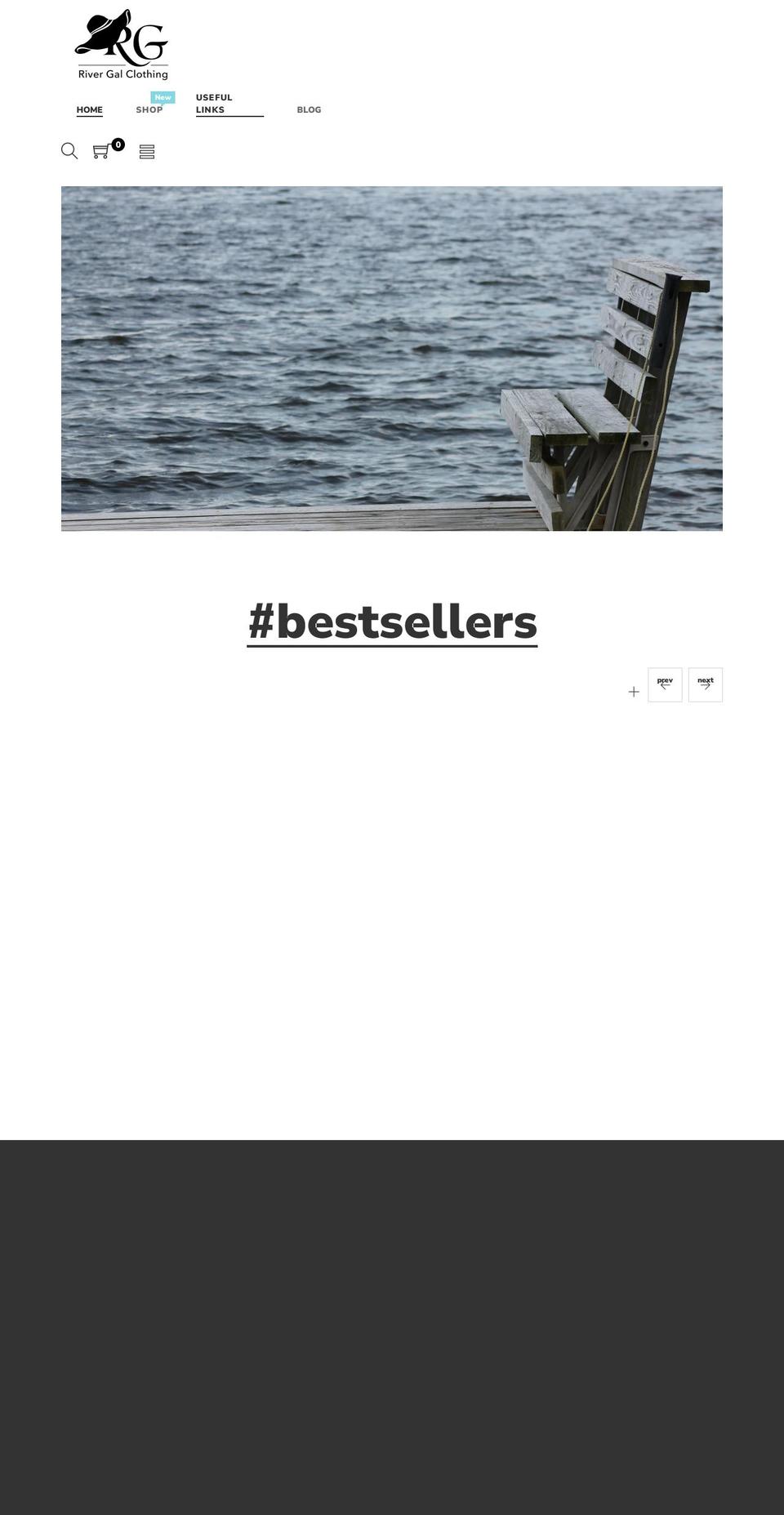 river-gal.com — Shopify storefront screenshot