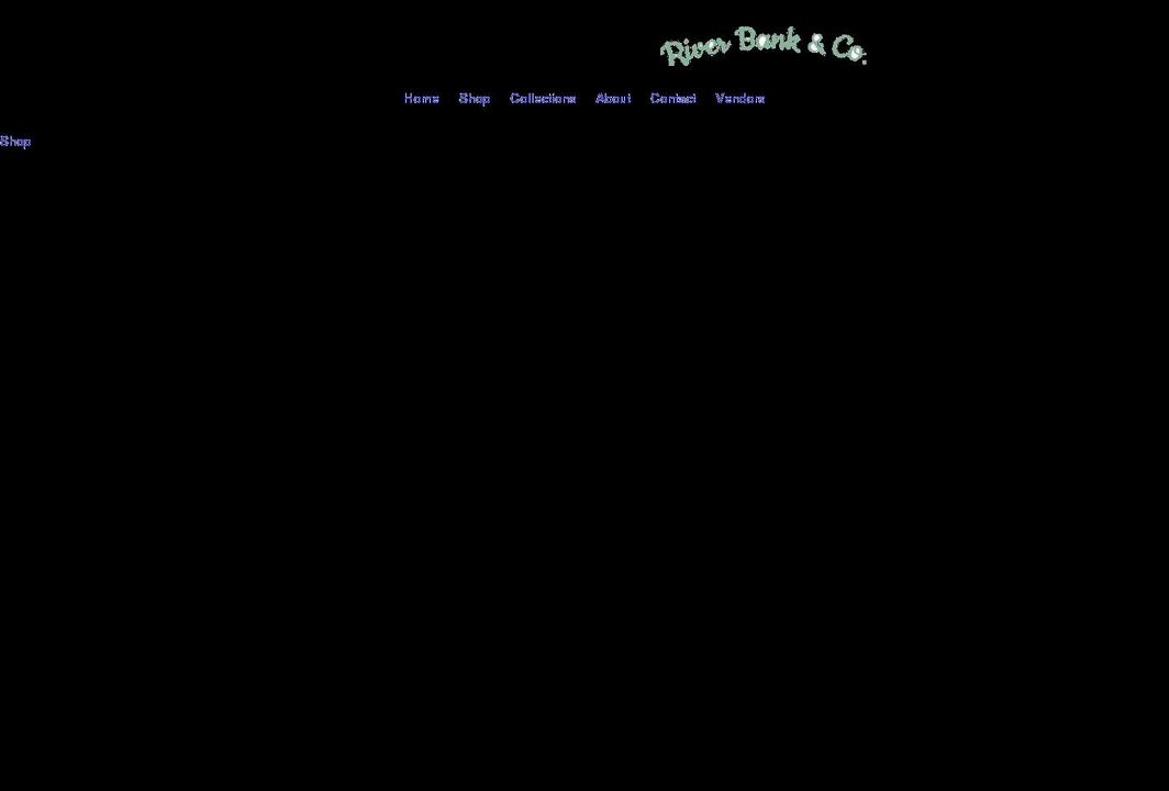 riverbankandco.ca shopify website screenshot