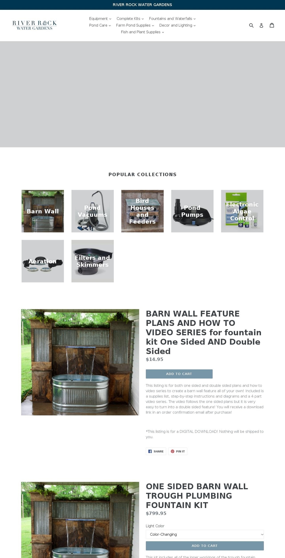 riverrockwgshop.com — Shopify storefront screenshot