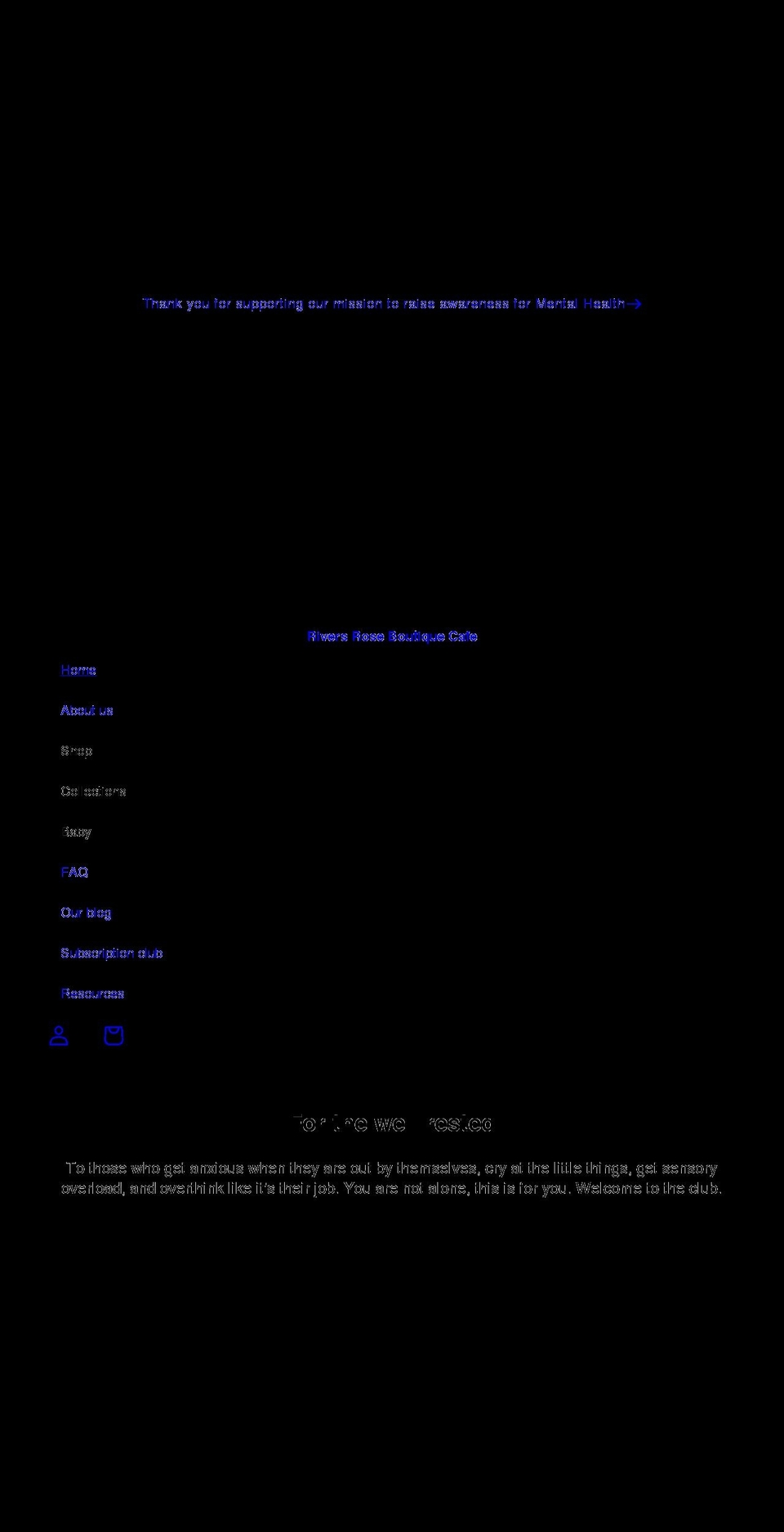 riversrose.com shopify website screenshot