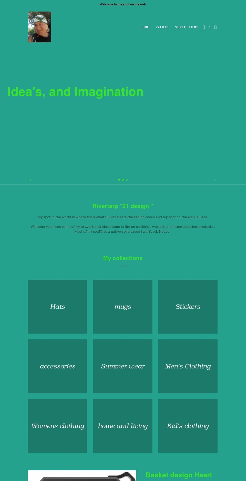 rivertarp.com shopify website screenshot