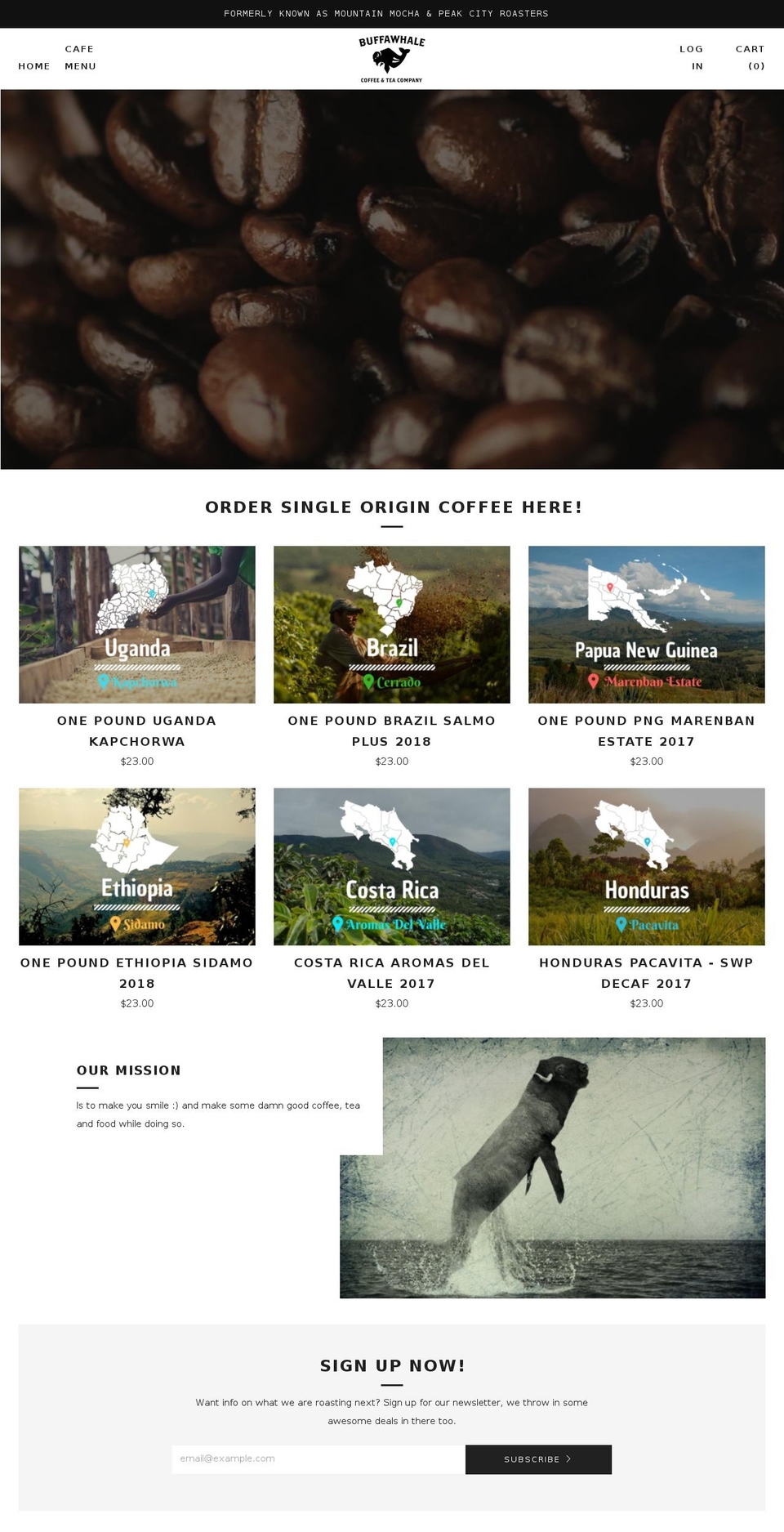 riverwoodtables.com — Shopify storefront screenshot