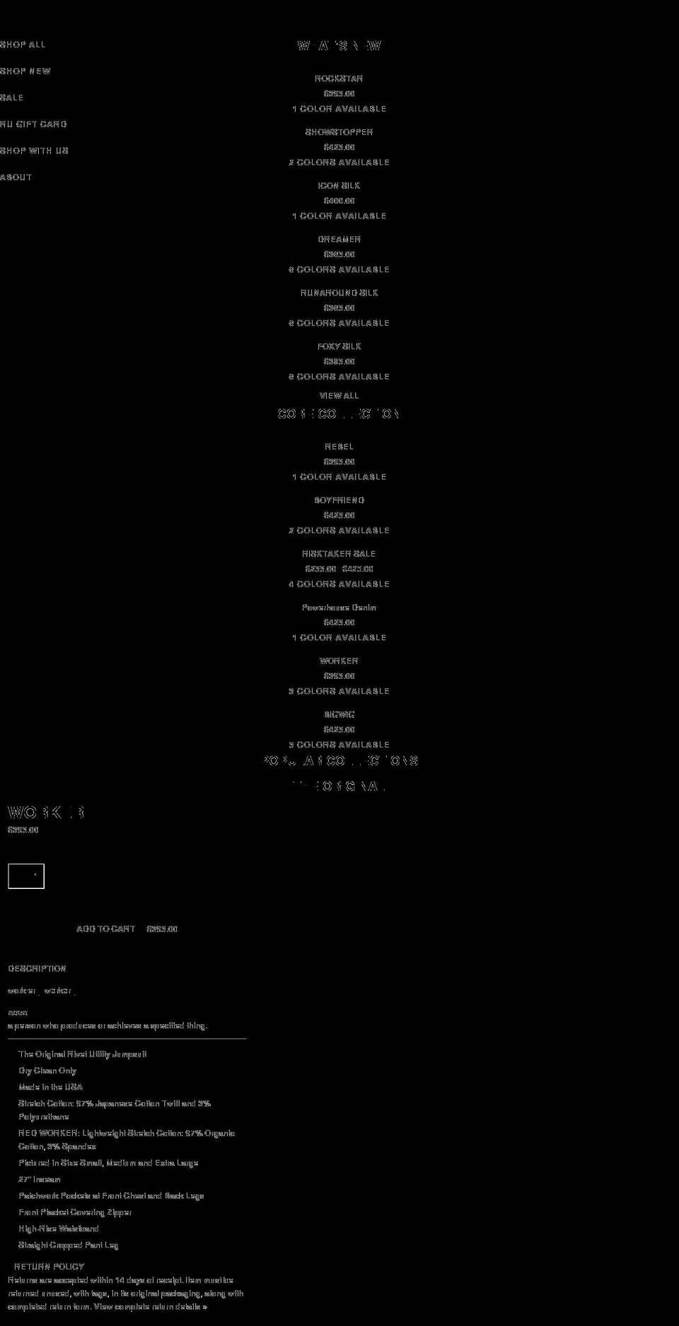 rivetutility.com shopify website screenshot