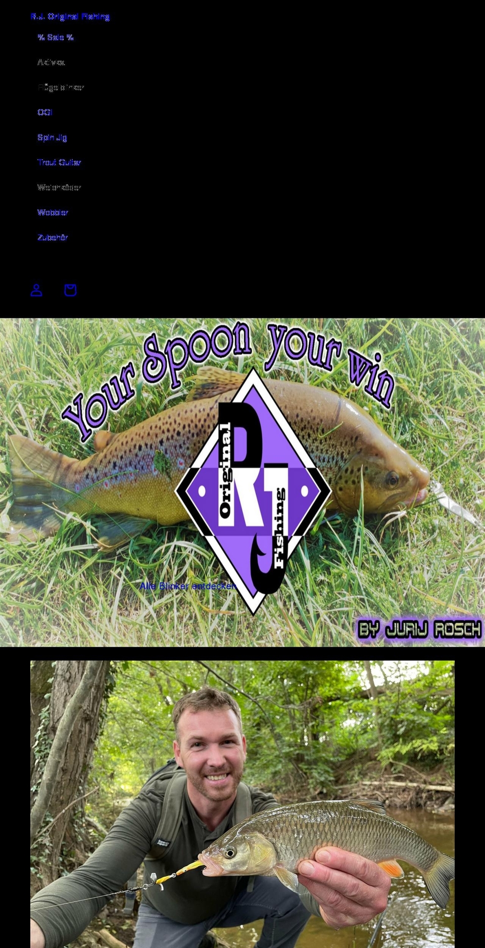 rj-original-fishing.com shopify website screenshot