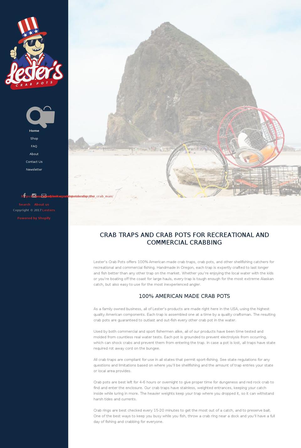 rjbmanufacturing.com shopify website screenshot