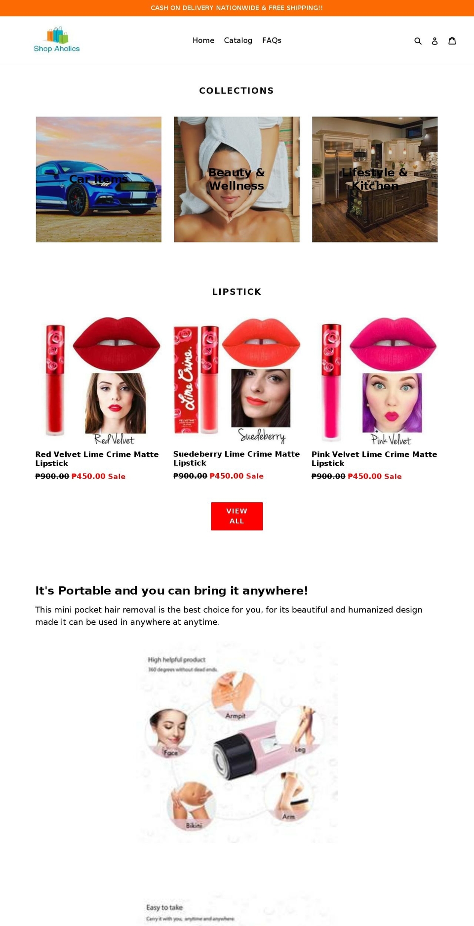 rkbeautiful.com — Shopify storefront screenshot