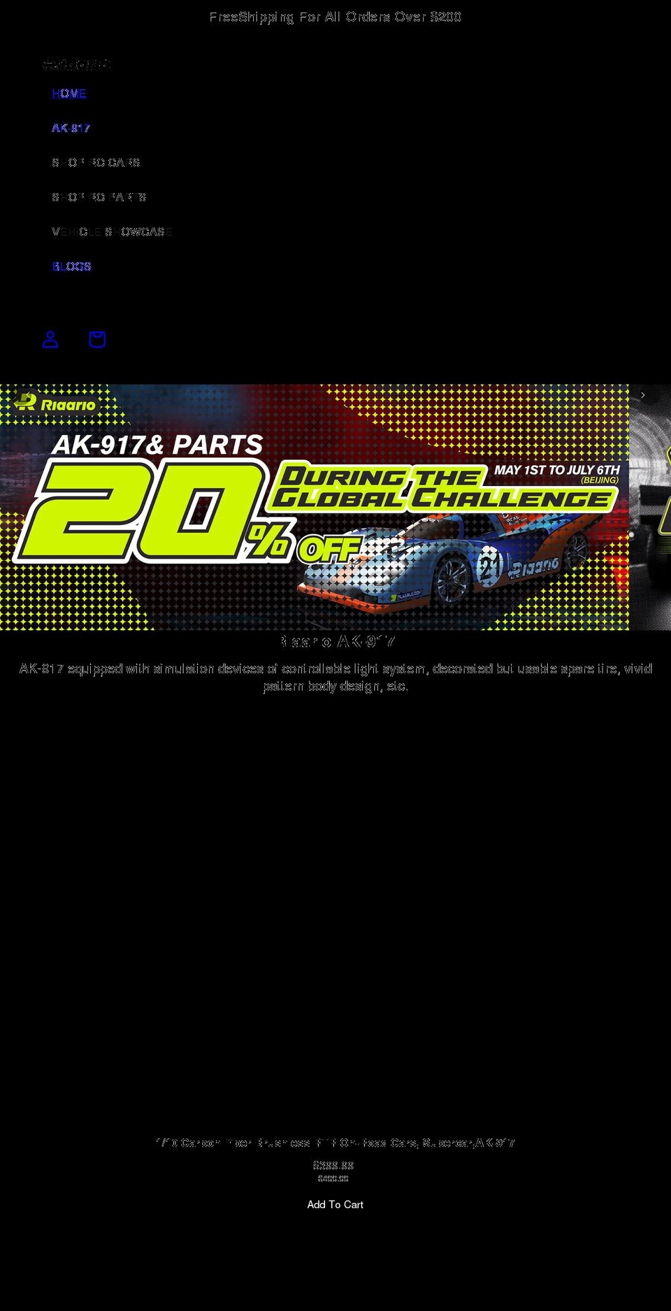 rlaarlo.com shopify website screenshot