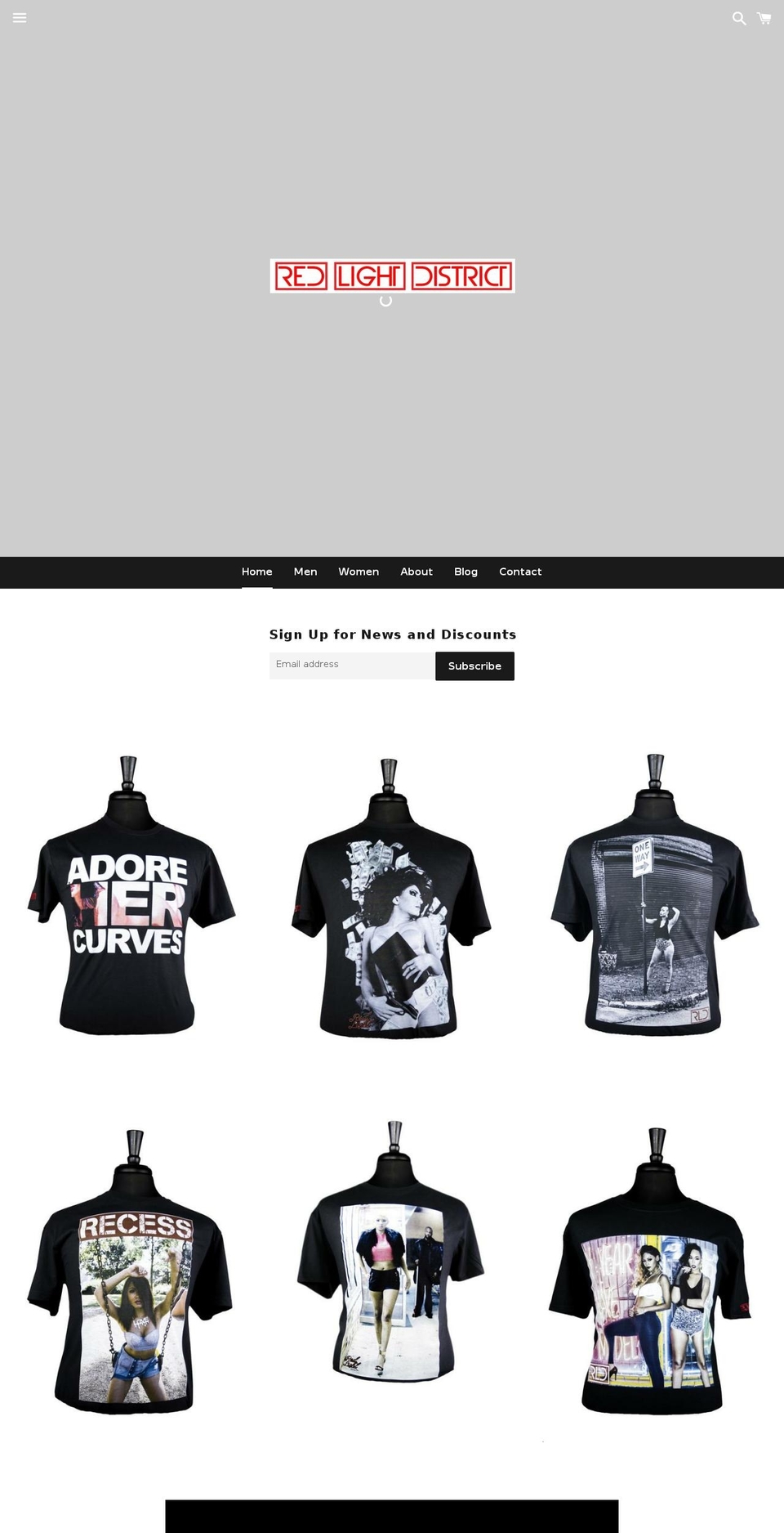 rldclothing.com — Shopify storefront screenshot