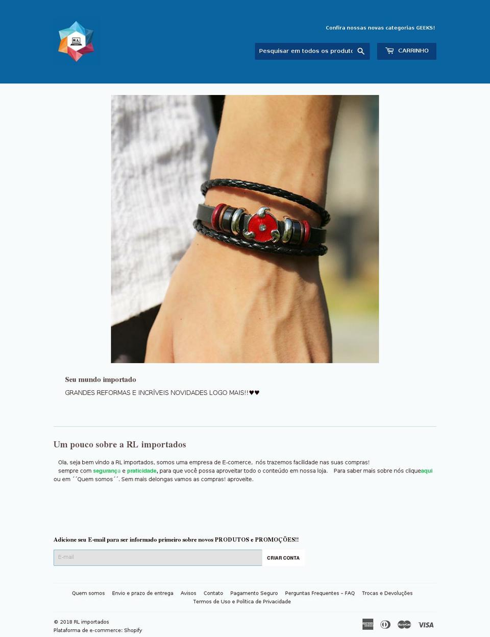 rlimport.com — Shopify storefront screenshot