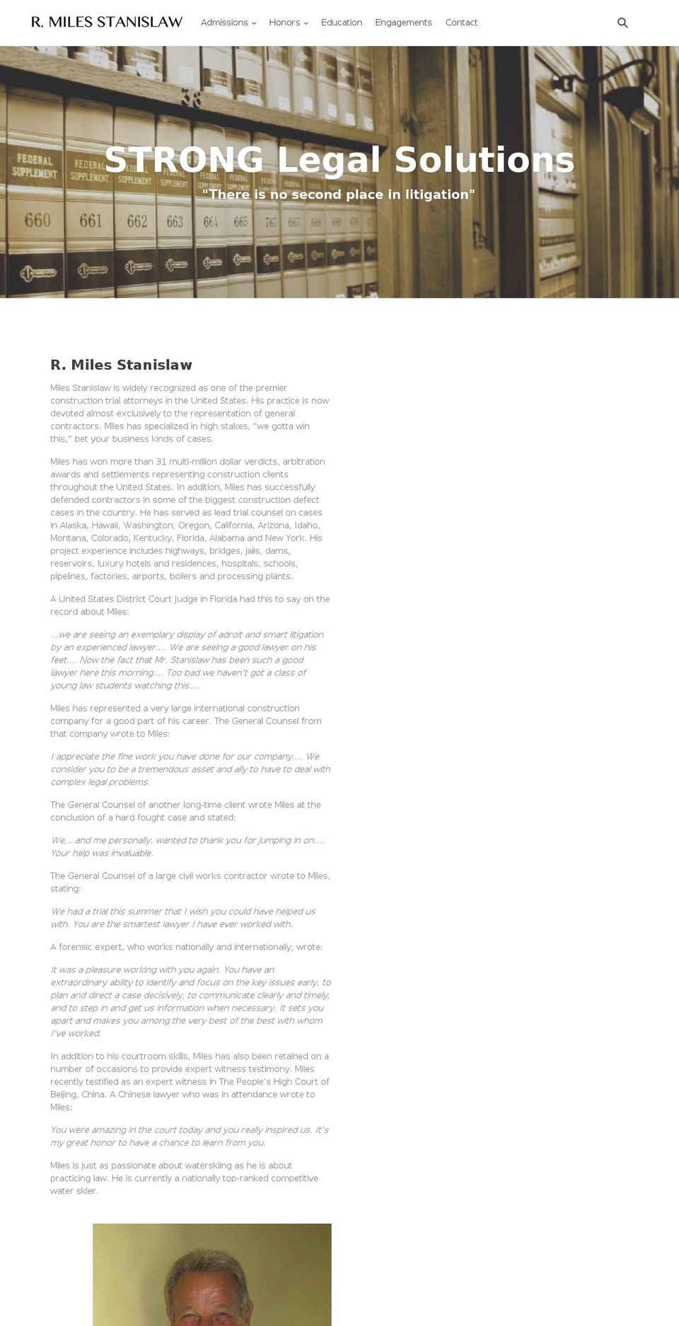 rmilesstanislaw.com shopify website screenshot