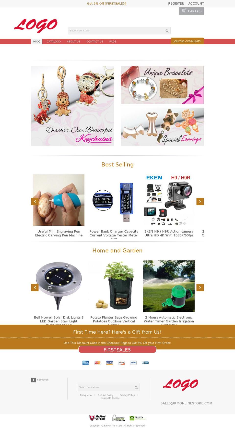 ecompro-video3 Shopify theme site example rmonlinestore.com