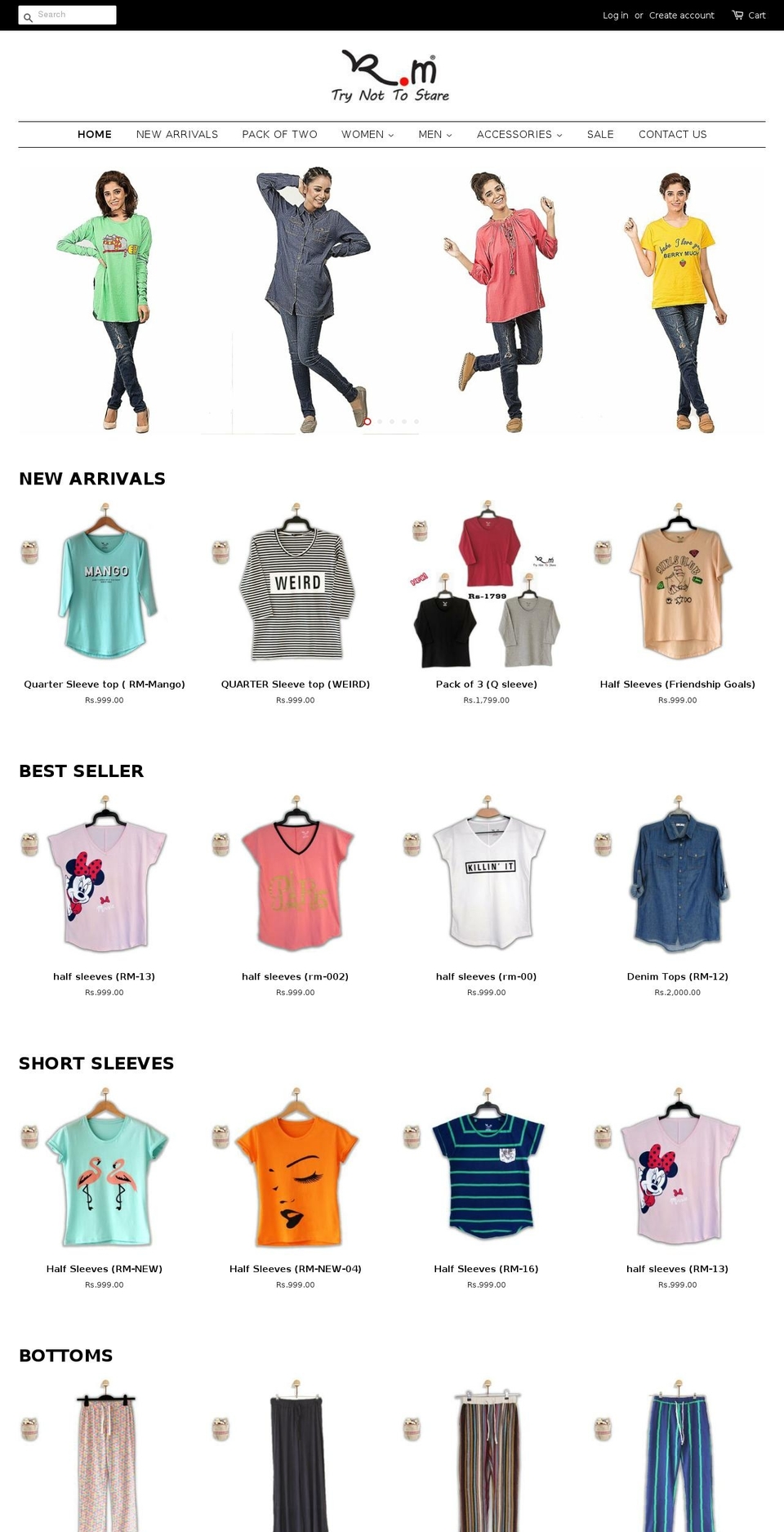 rmpassion.com — Shopify storefront screenshot