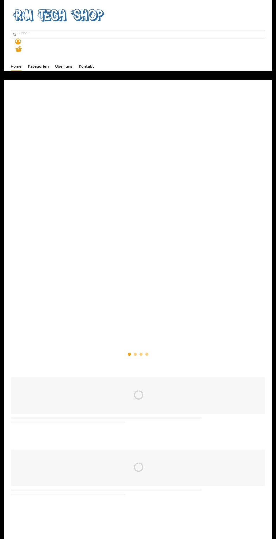 rmtechshop.com — Shopify storefront screenshot