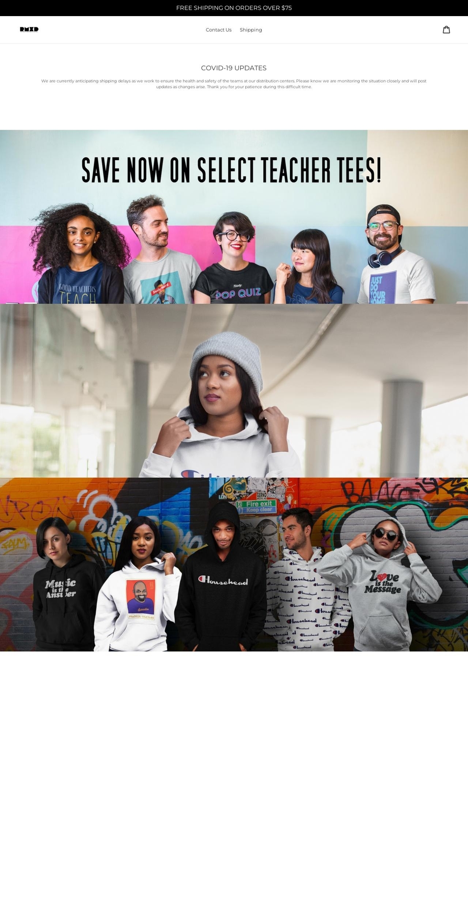 rmxd-la.com — Shopify storefront screenshot