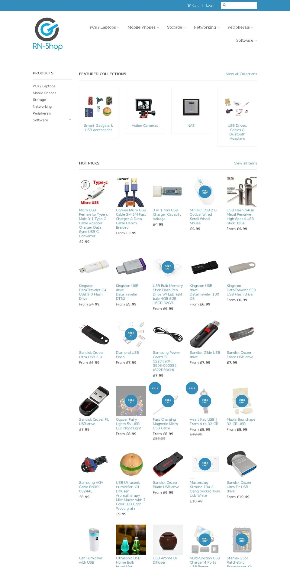 rn-shop.com shopify website screenshot