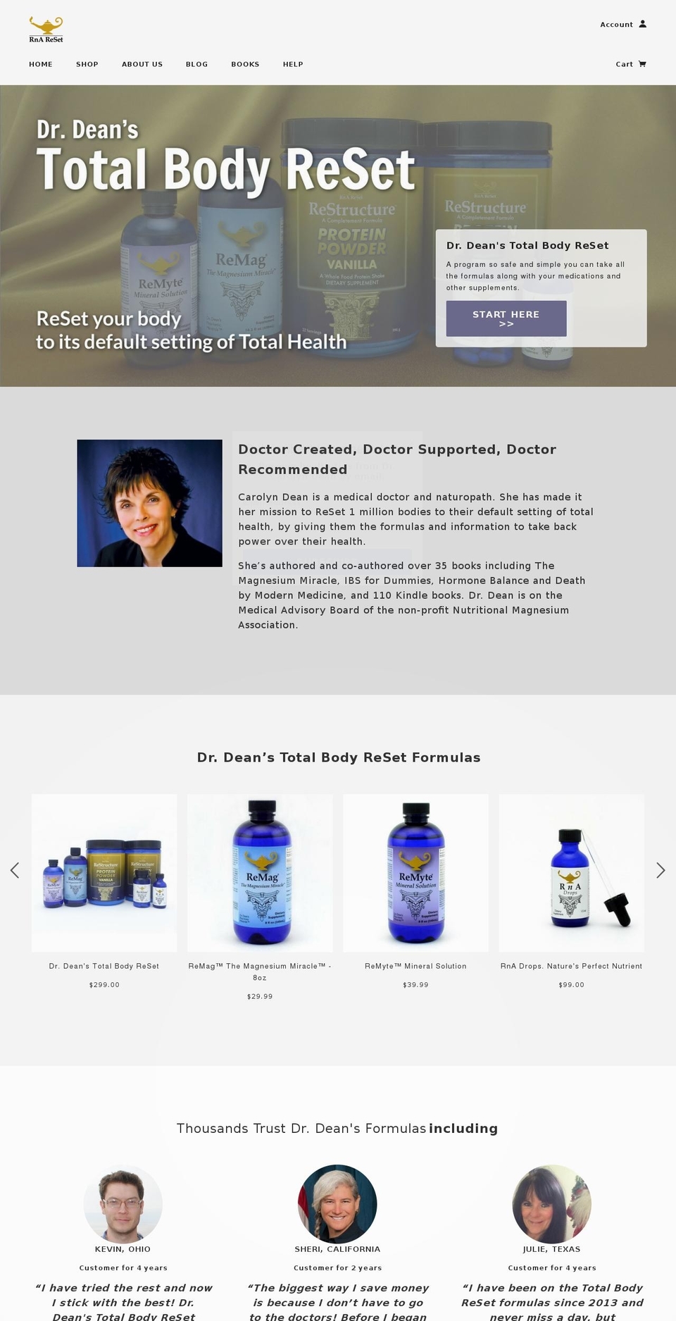 rnafreesample.com shopify website screenshot