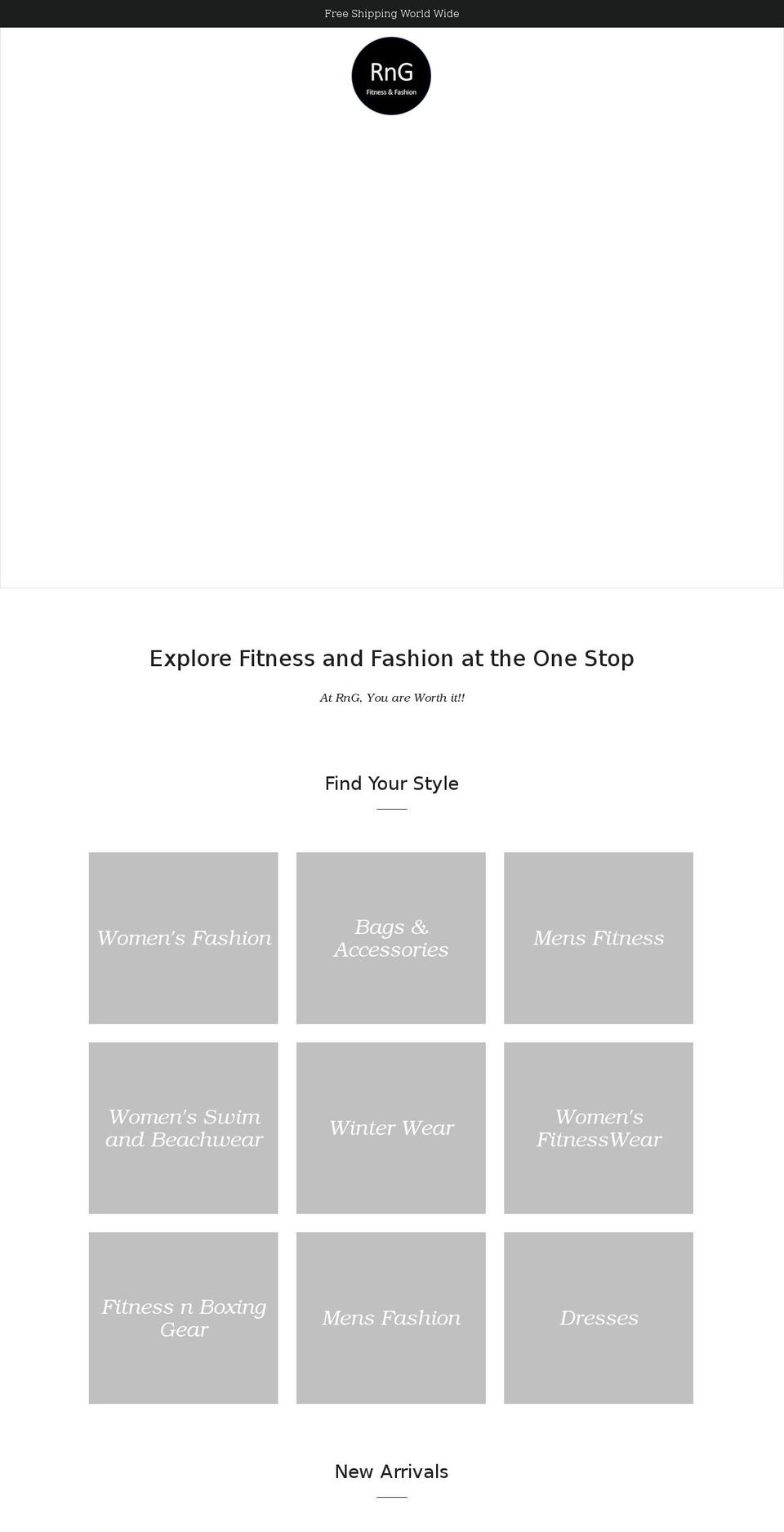 rngdesigns.com shopify website screenshot