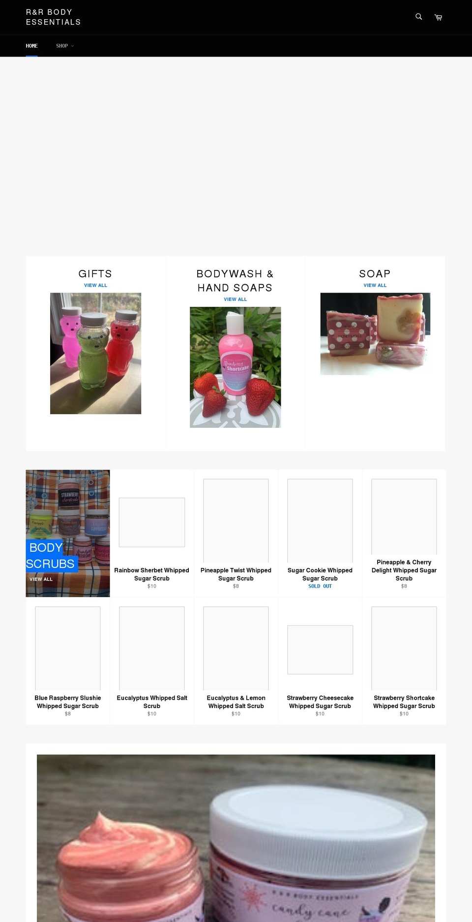 rnrbod.com shopify website screenshot