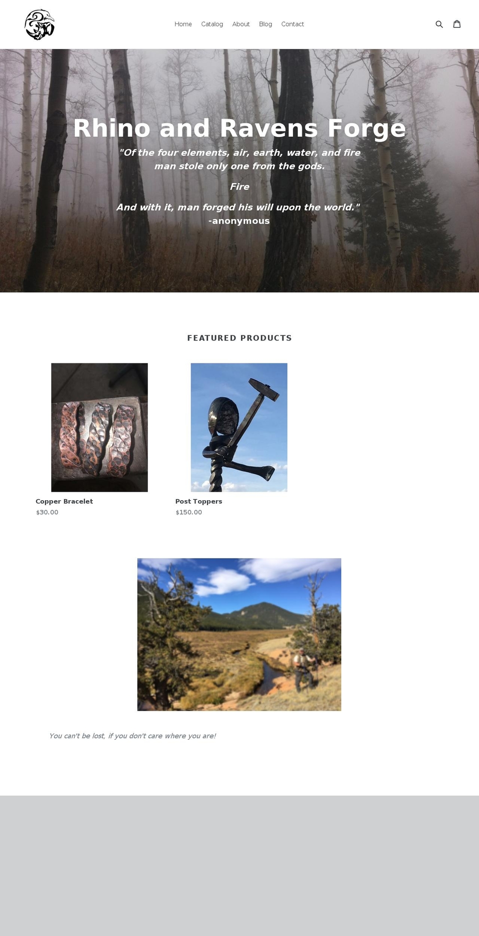 rnrforge.com — Shopify storefront screenshot