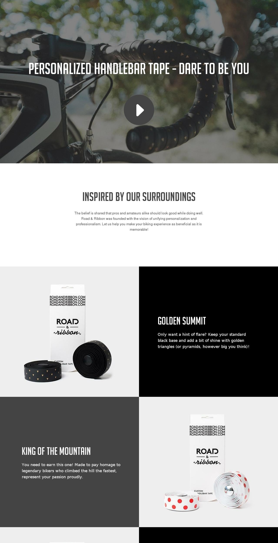 roadandribbon.com — Shopify storefront screenshot