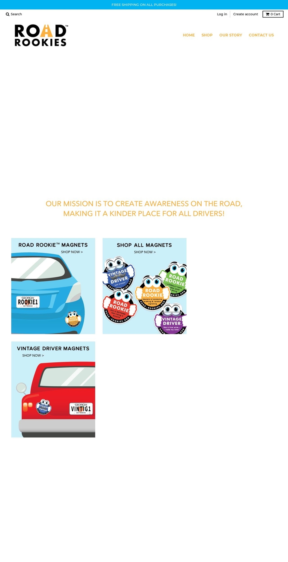 roadrookie.com shopify website screenshot