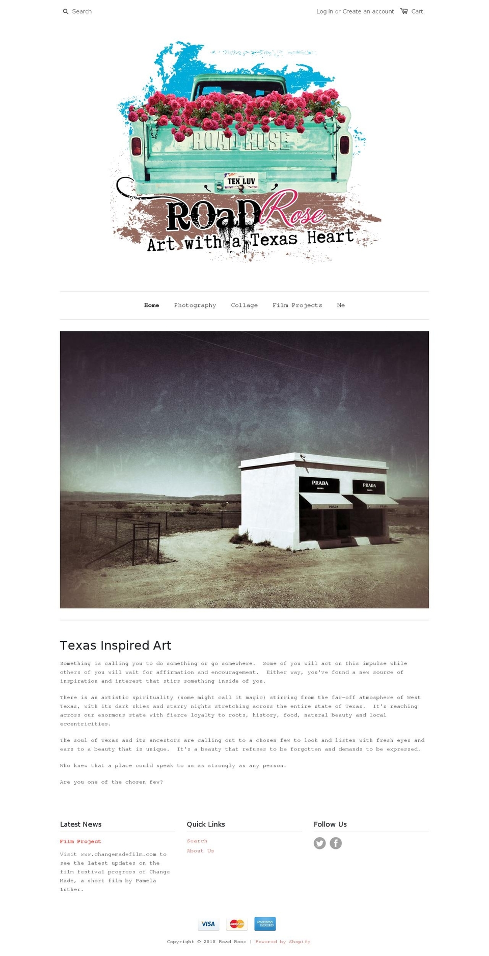 roadrose.com — Shopify storefront screenshot