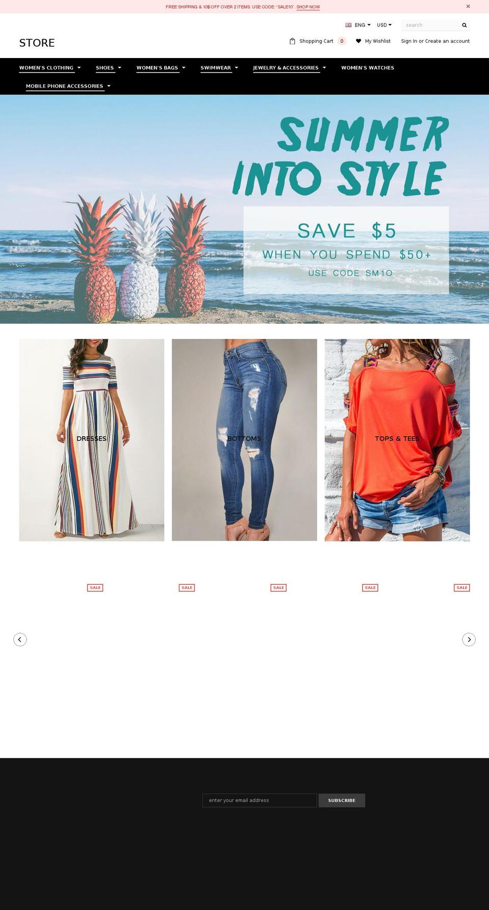 roaewe.com — Shopify storefront screenshot
