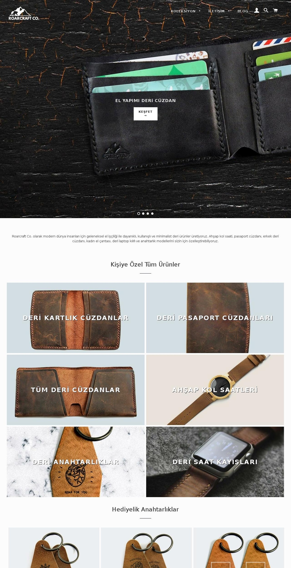 roarcraft.co shopify website screenshot