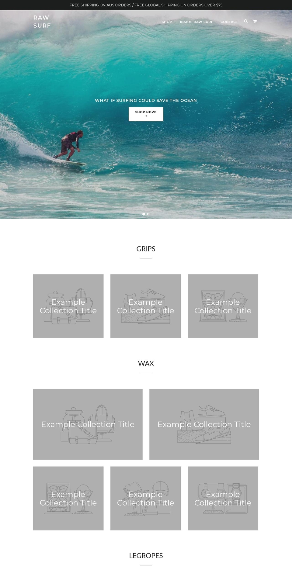 roargold.com shopify website screenshot