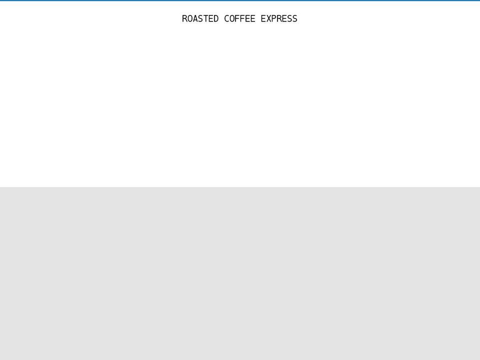 roastedcoffeeexpress.com shopify website screenshot