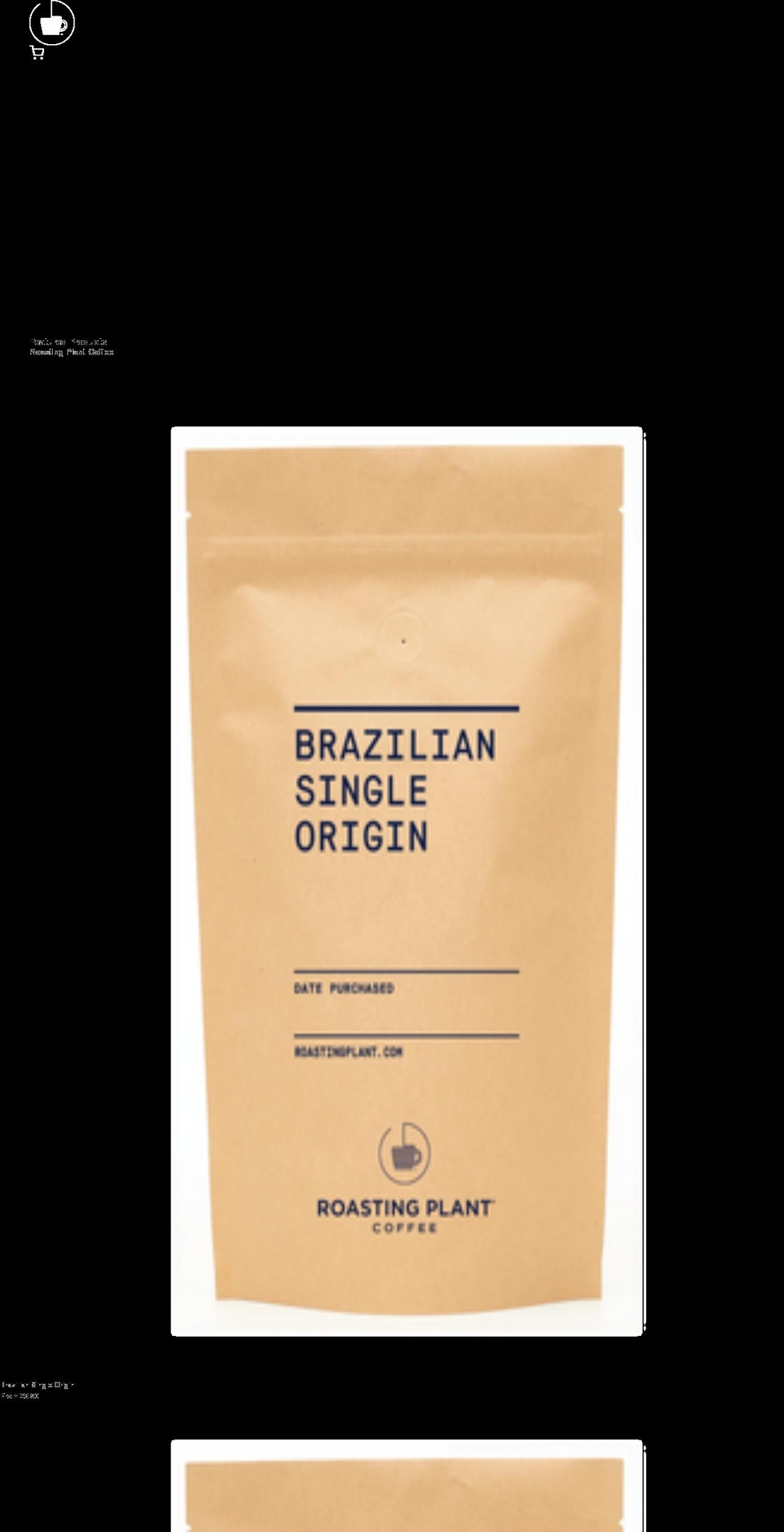 roastingplant.co.uk shopify website screenshot