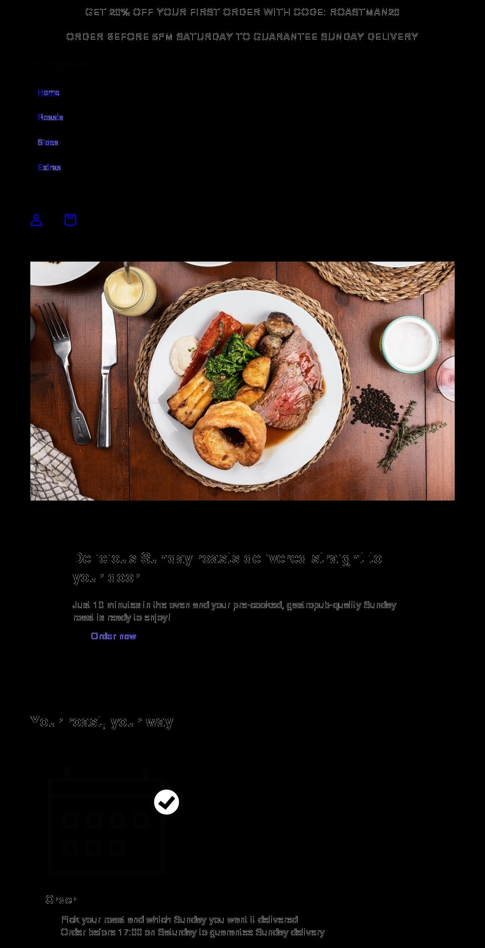 roastmanpat.com shopify website screenshot