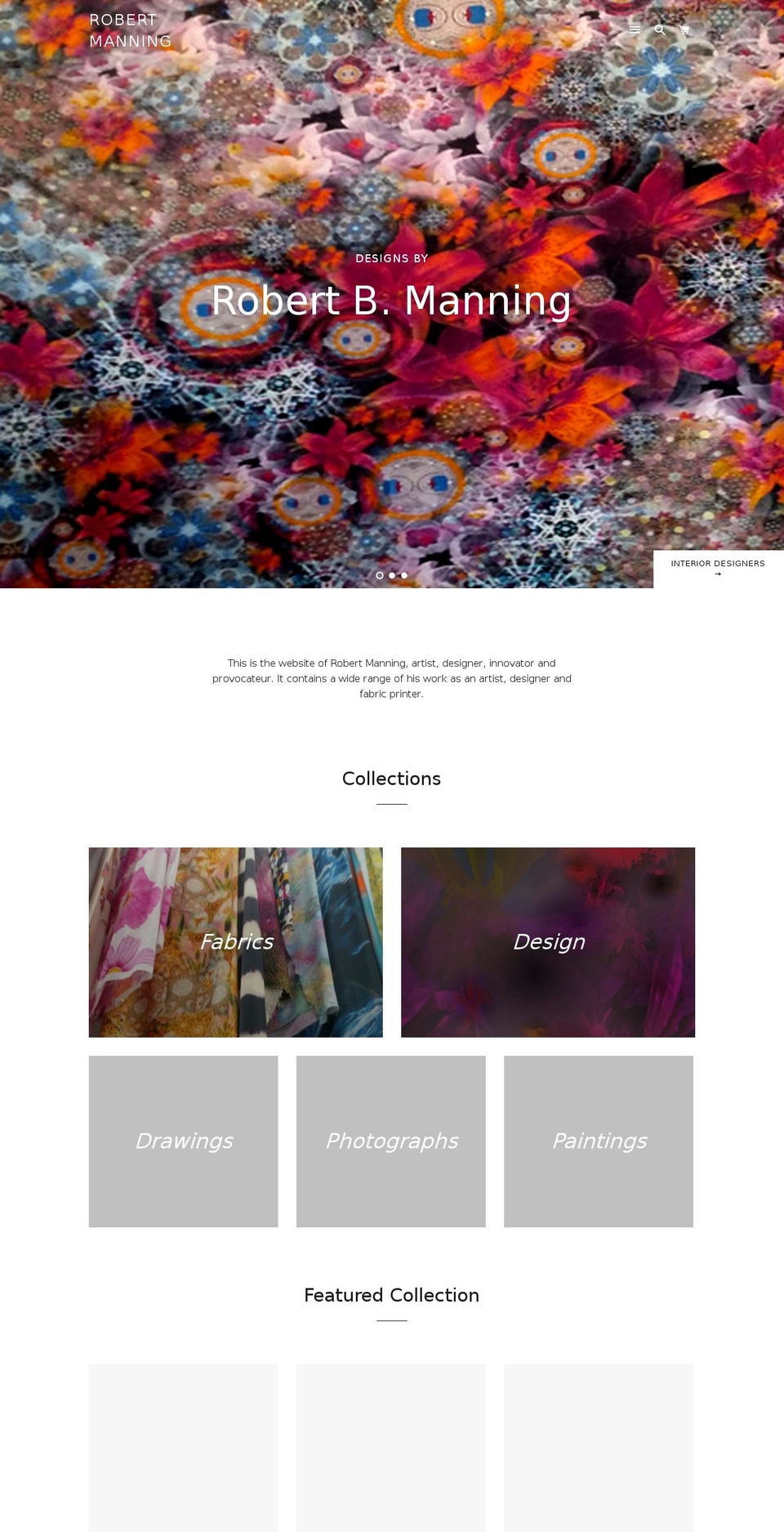 robalina.com shopify website screenshot