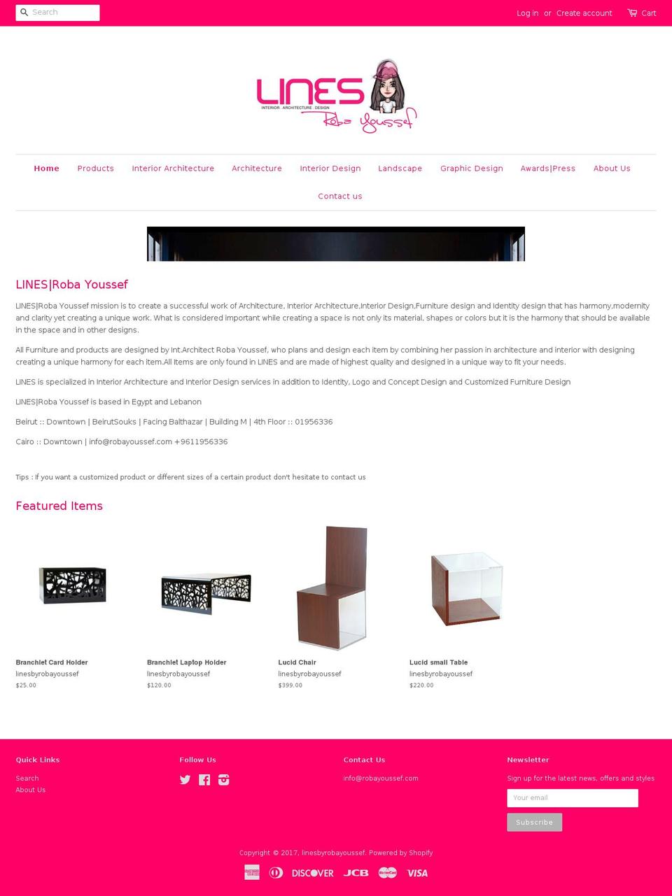 robayoussef.com shopify website screenshot