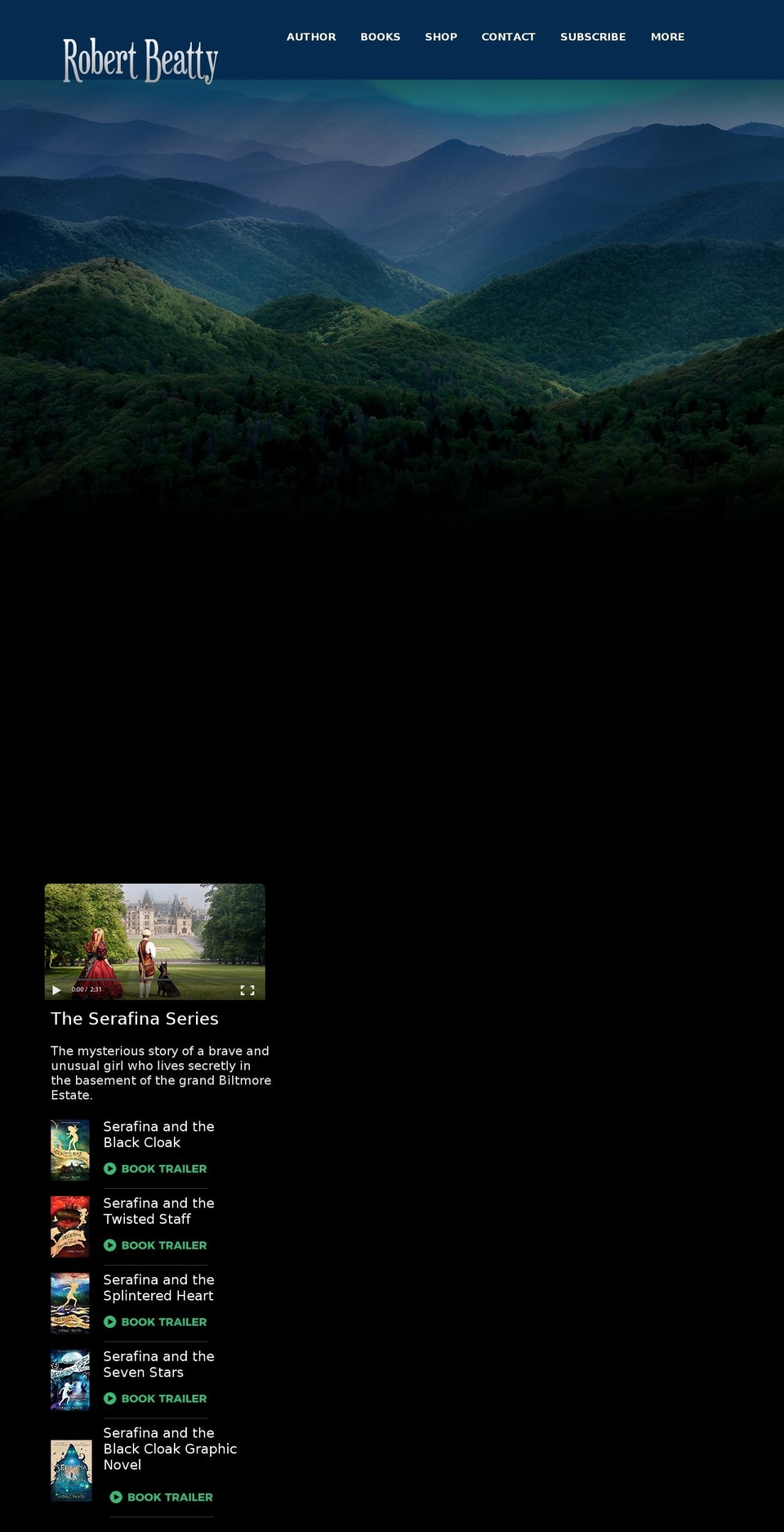 robert-beatty-books.com — Shopify storefront screenshot