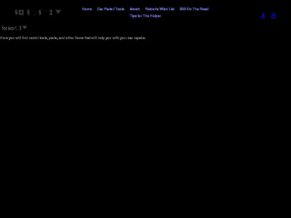 robertdiy.com shopify website screenshot
