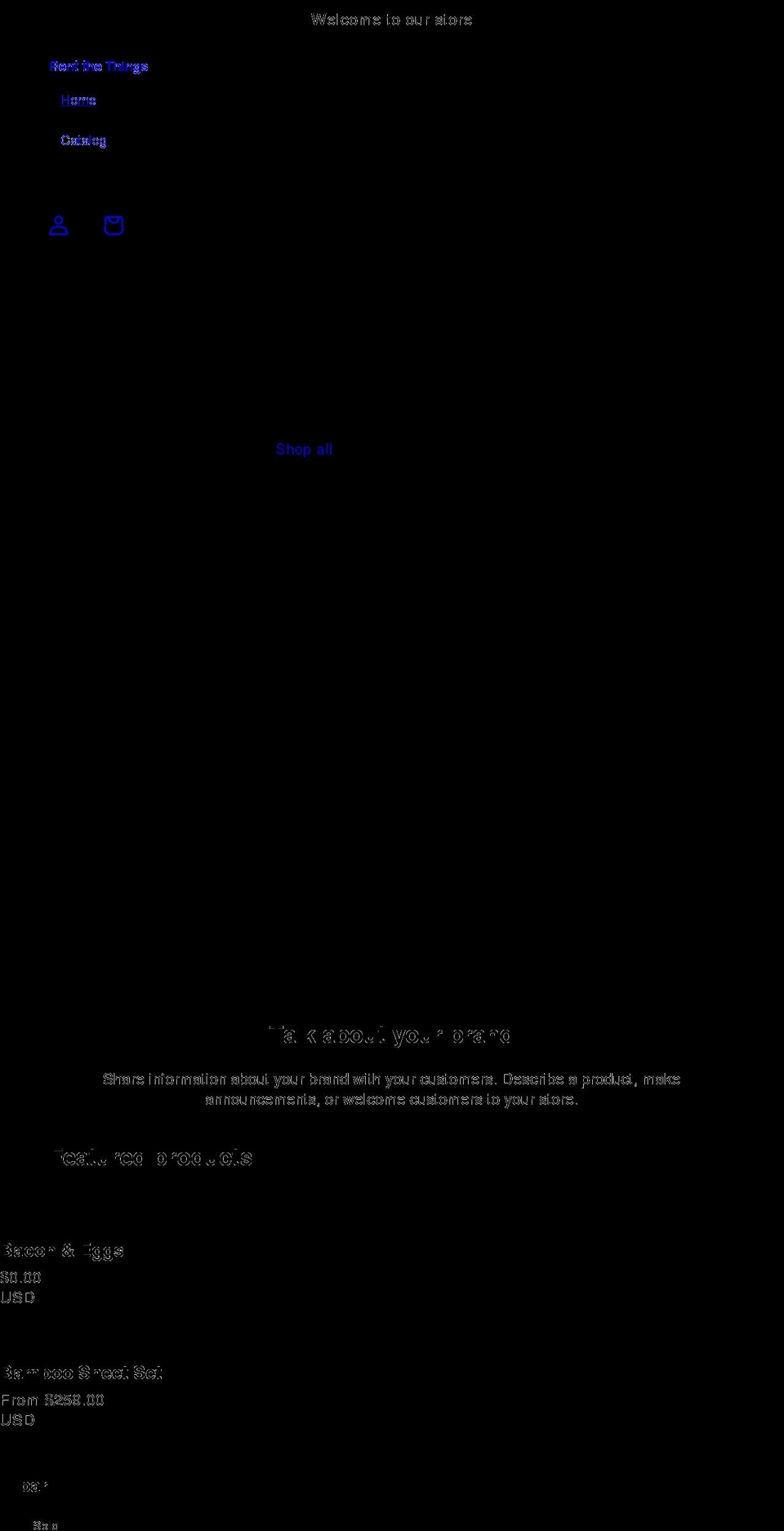 robertlake.ca shopify website screenshot