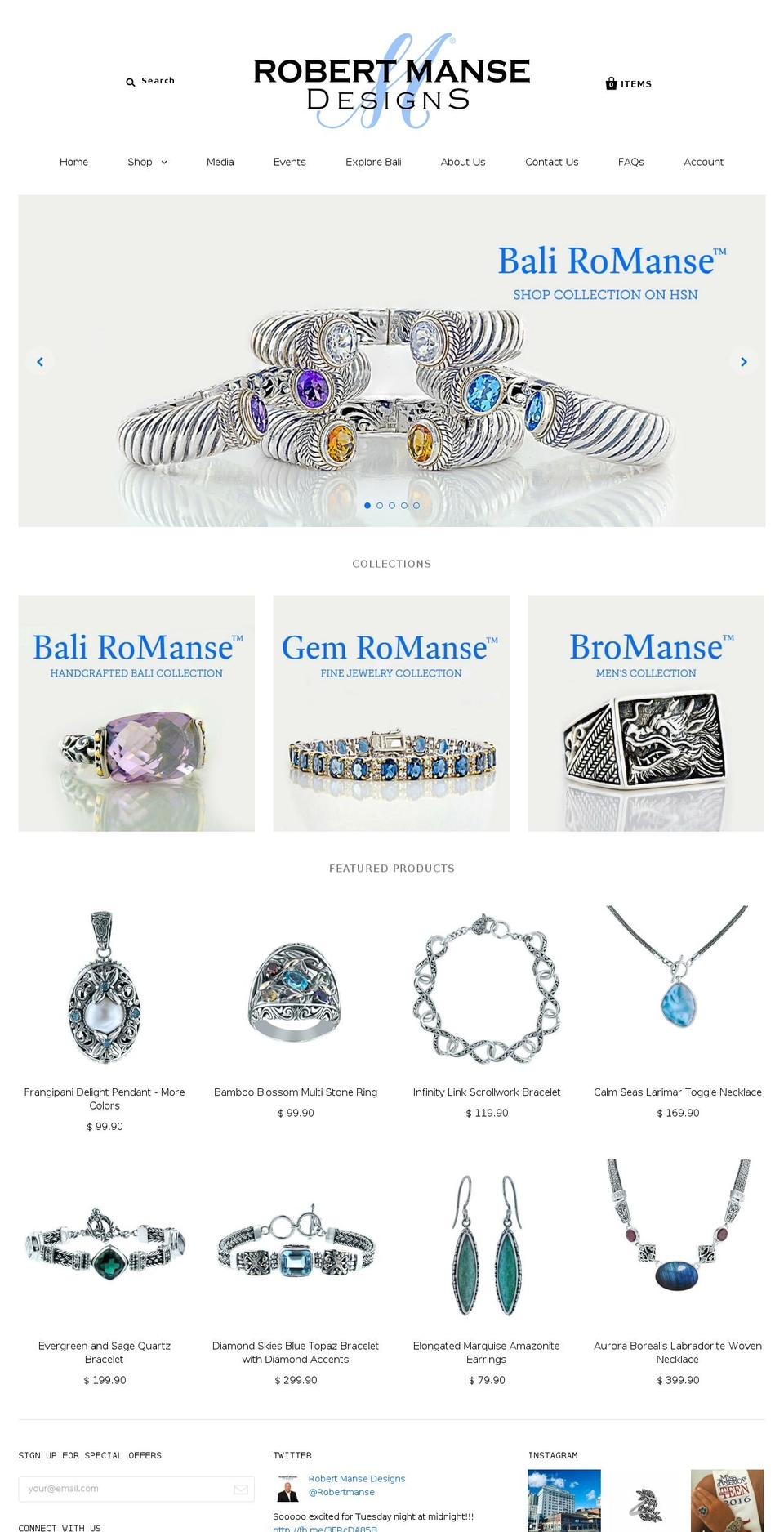 robertmanse.com shopify website screenshot