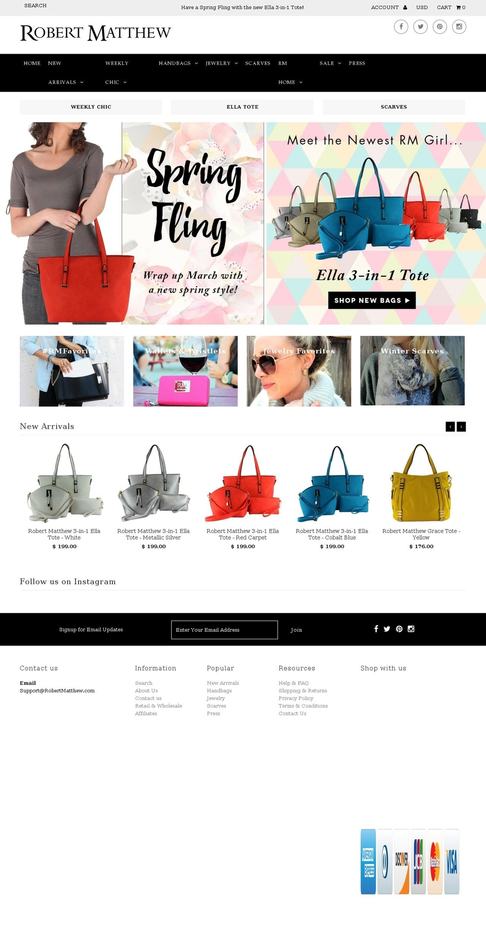 robertmatthew.com shopify website screenshot