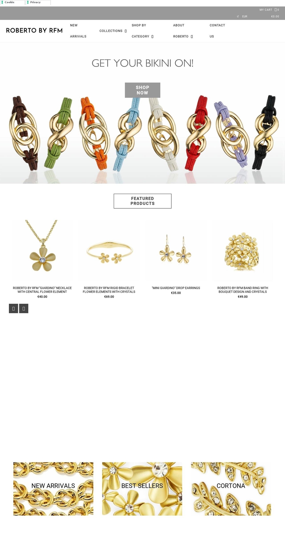 robertorfm.com — Shopify storefront screenshot