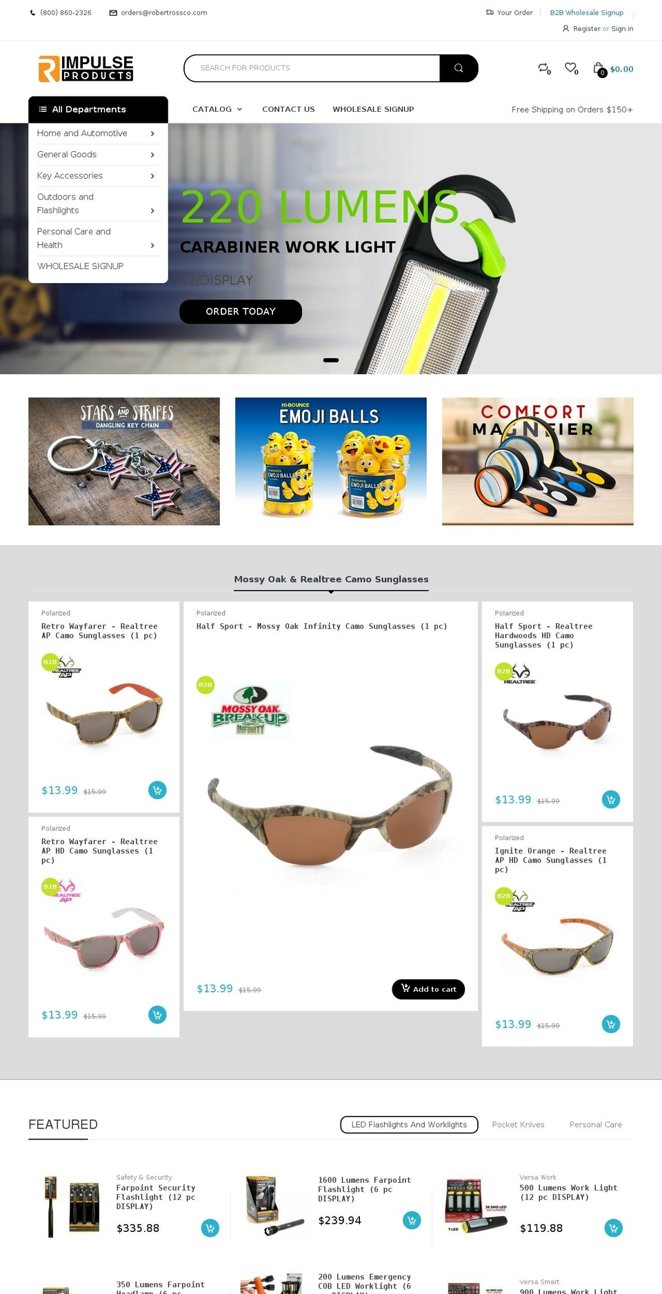 robertross.com — Shopify storefront screenshot
