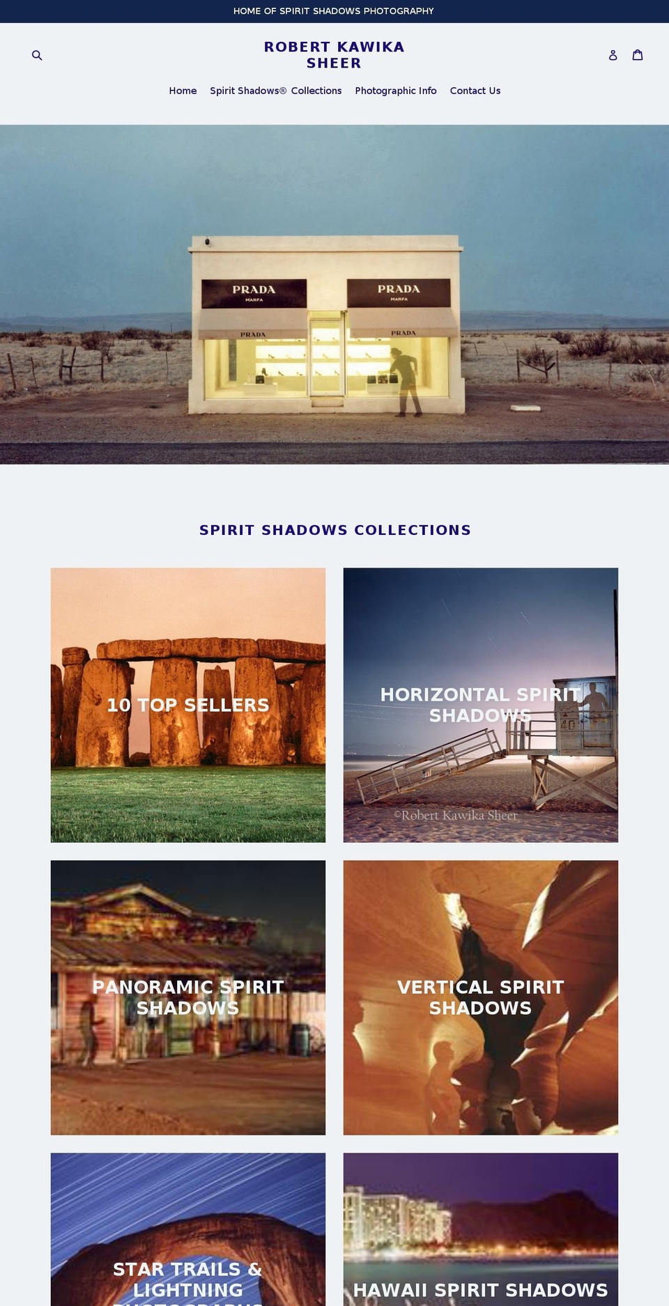 robertsheer.com — Shopify storefront screenshot