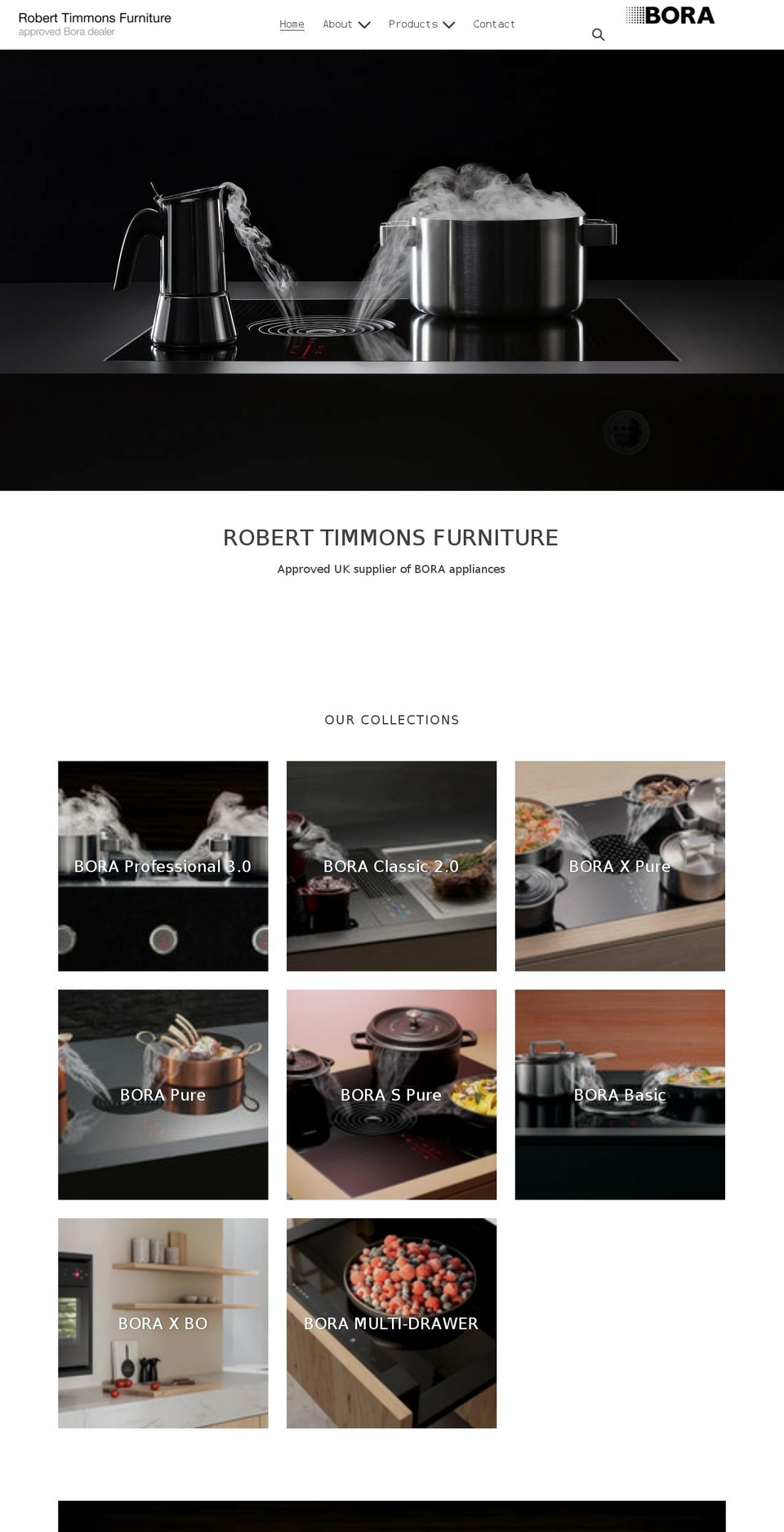 roberttimmonsfurniture.co.uk shopify website screenshot