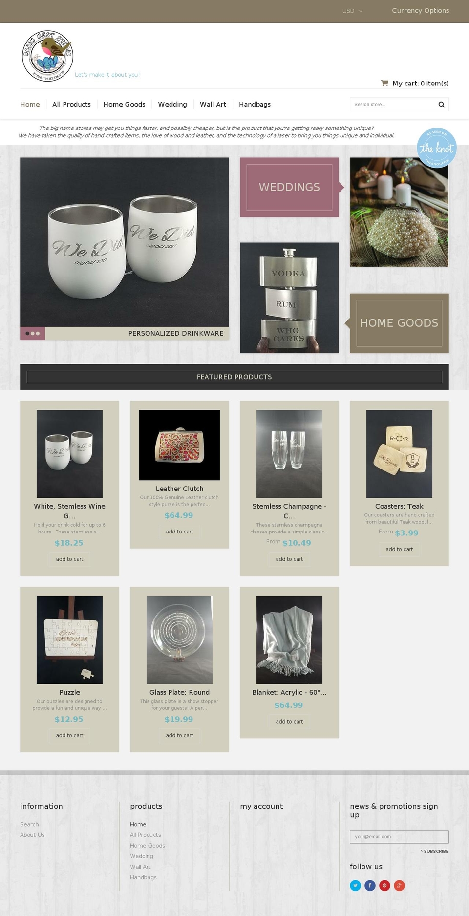 theme070 Shopify theme site example robinneststudio.com