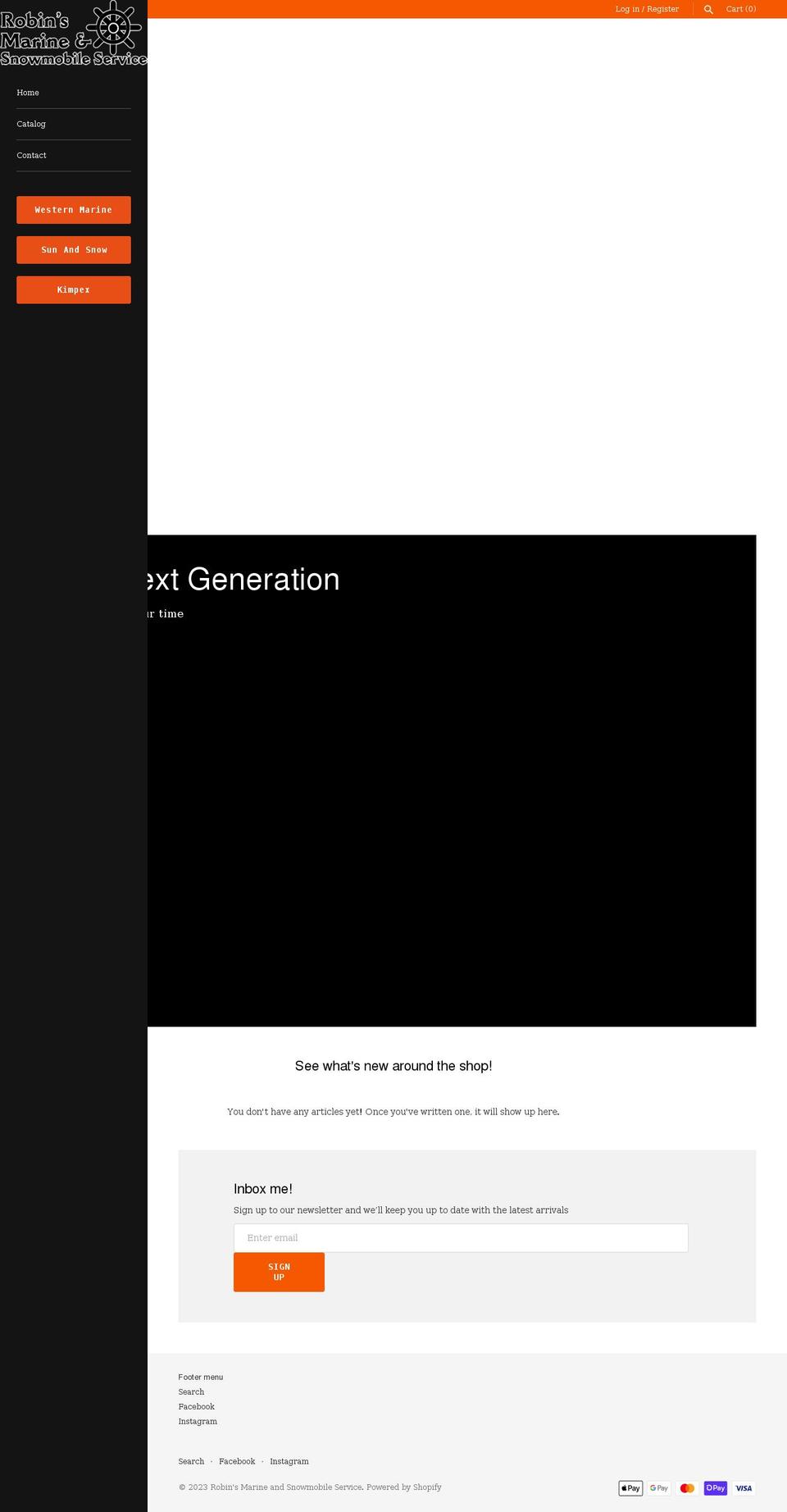 robinsms.ca shopify website screenshot