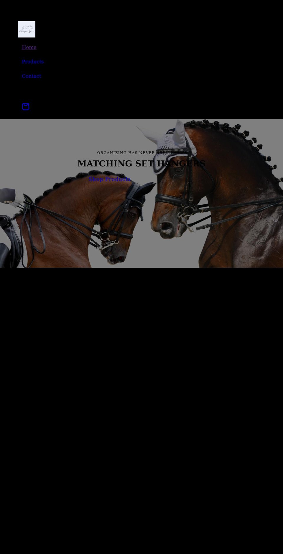 robinsonequine.com shopify website screenshot