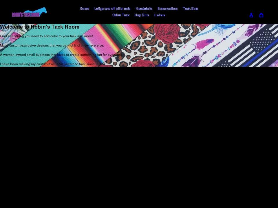 robinstackroom.com — Shopify storefront screenshot