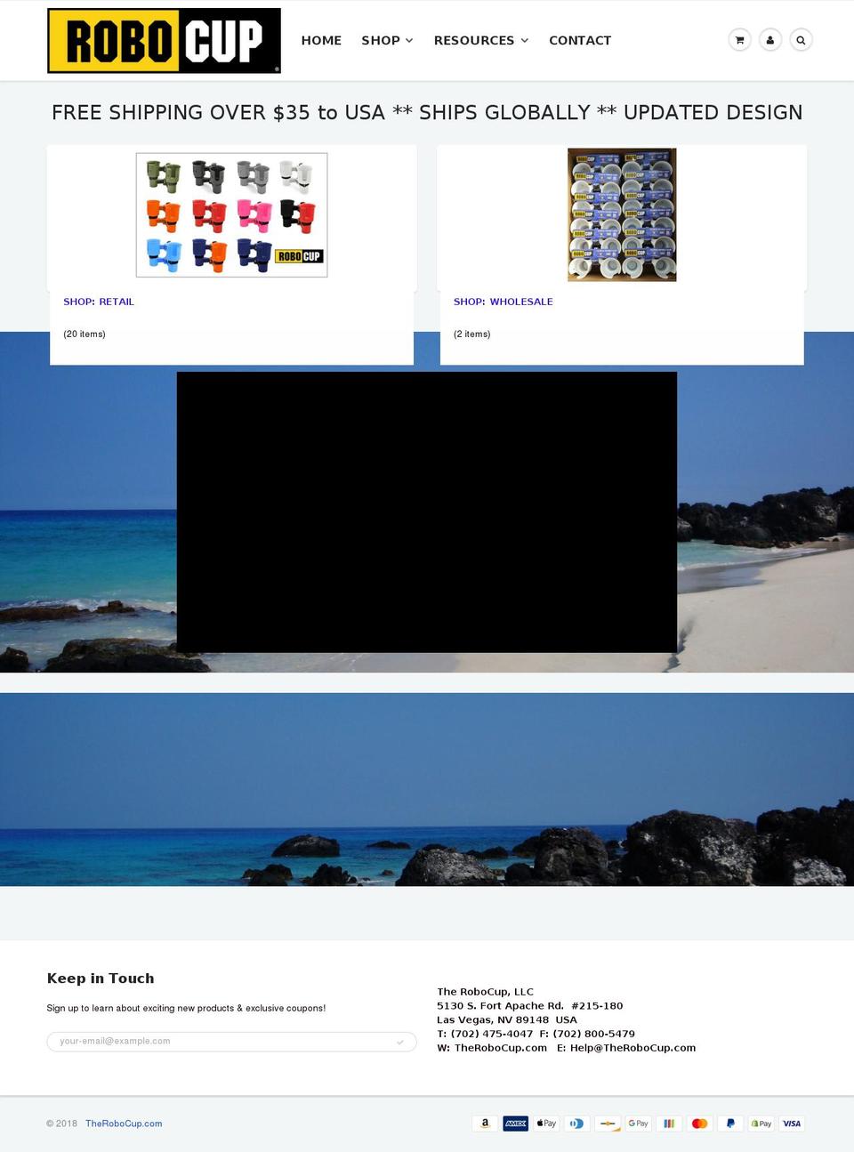robocupusa.com — Shopify storefront screenshot