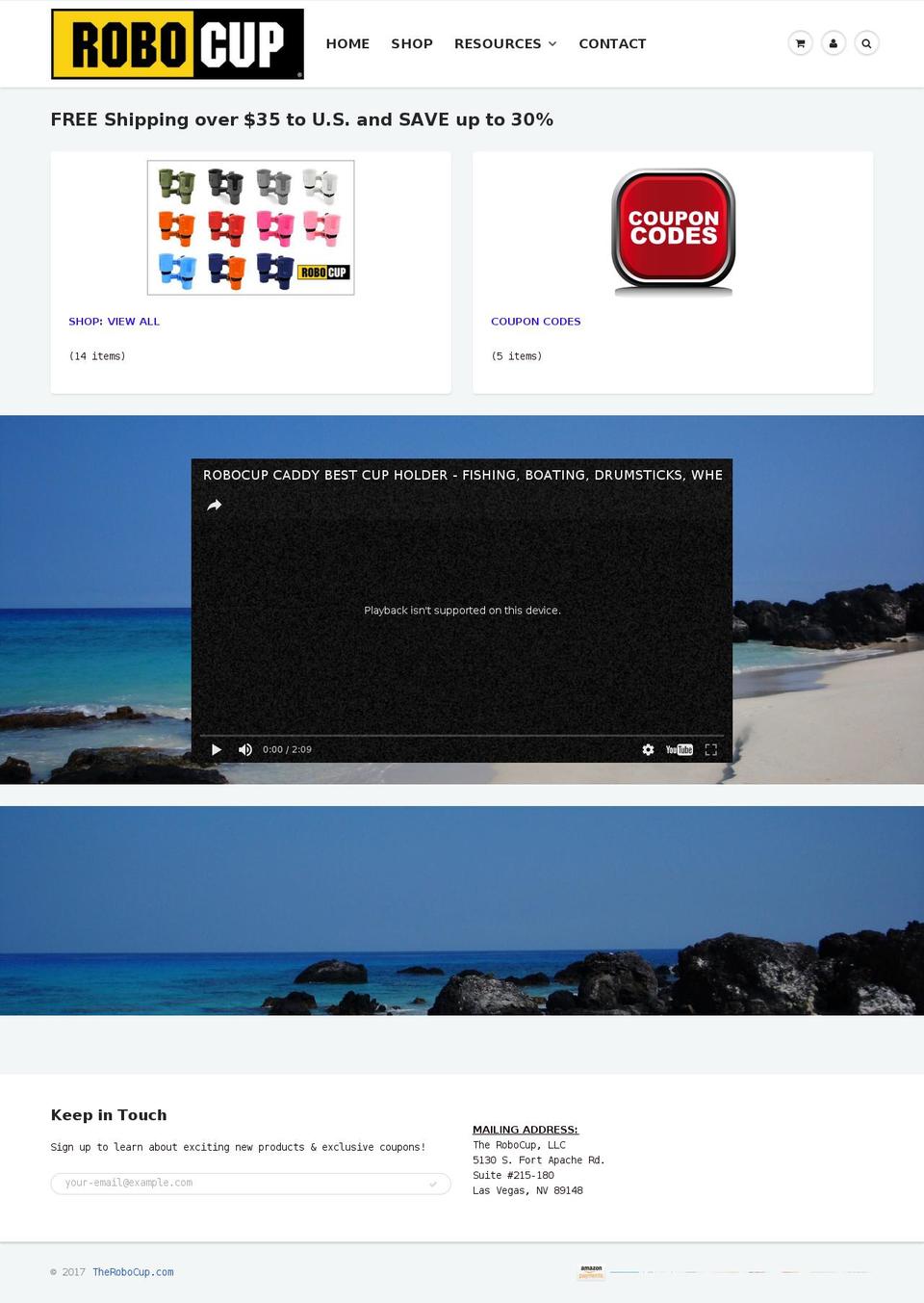 robomug.com shopify website screenshot