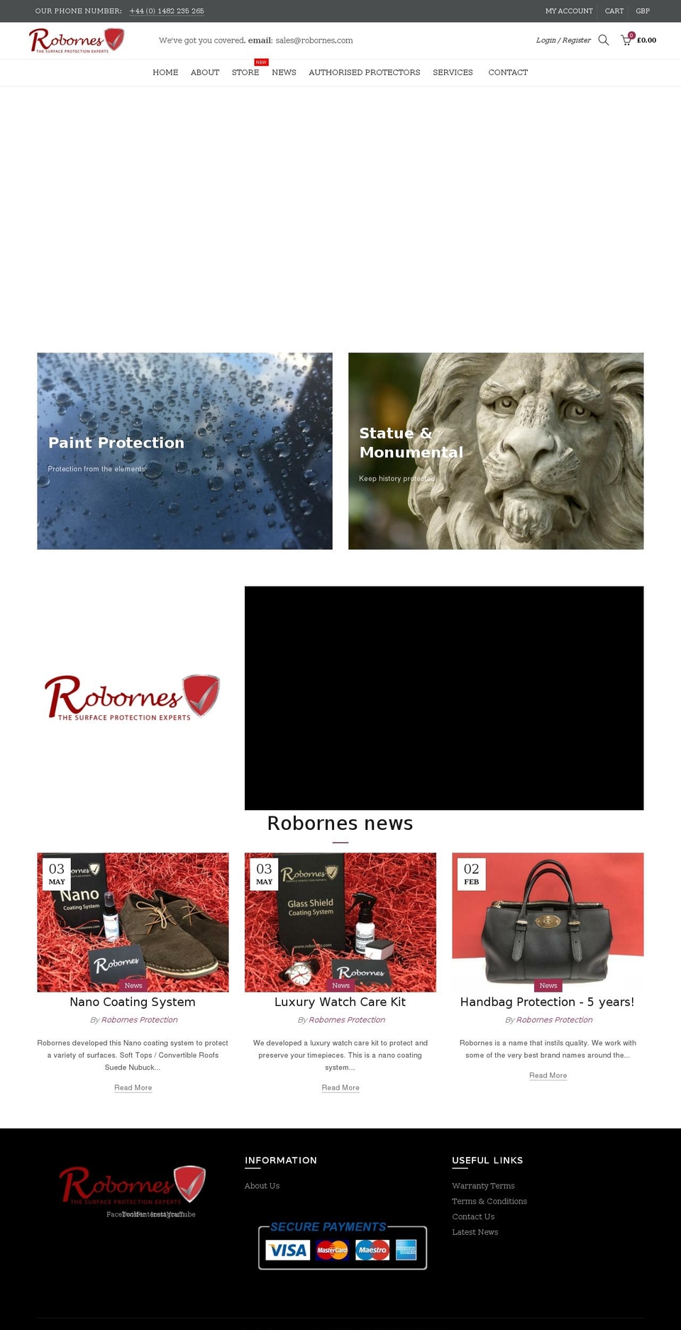 upload-package-151 Shopify theme site example robornes.com